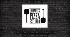 Desktop Screenshot of gerardspizza.com